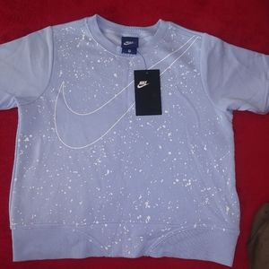 Nike Crewneck Wrap back Sweatshirt. New. Girls